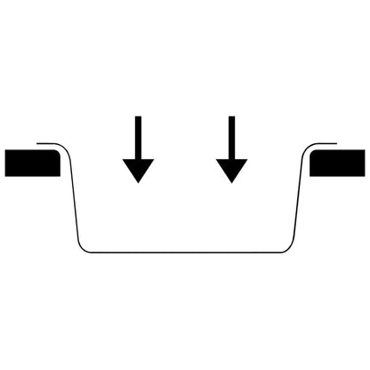 Køkkenvask med overløpshull Grå granitt
