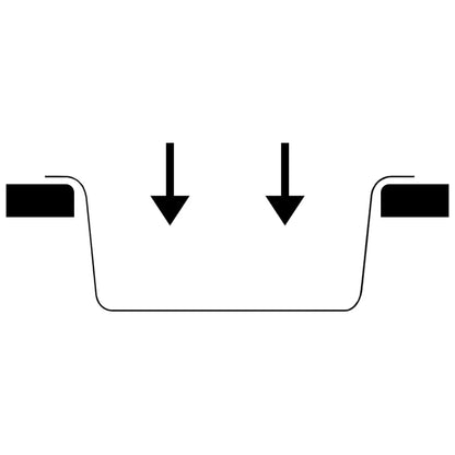 Køkkenvask med overløpshull beige granitt