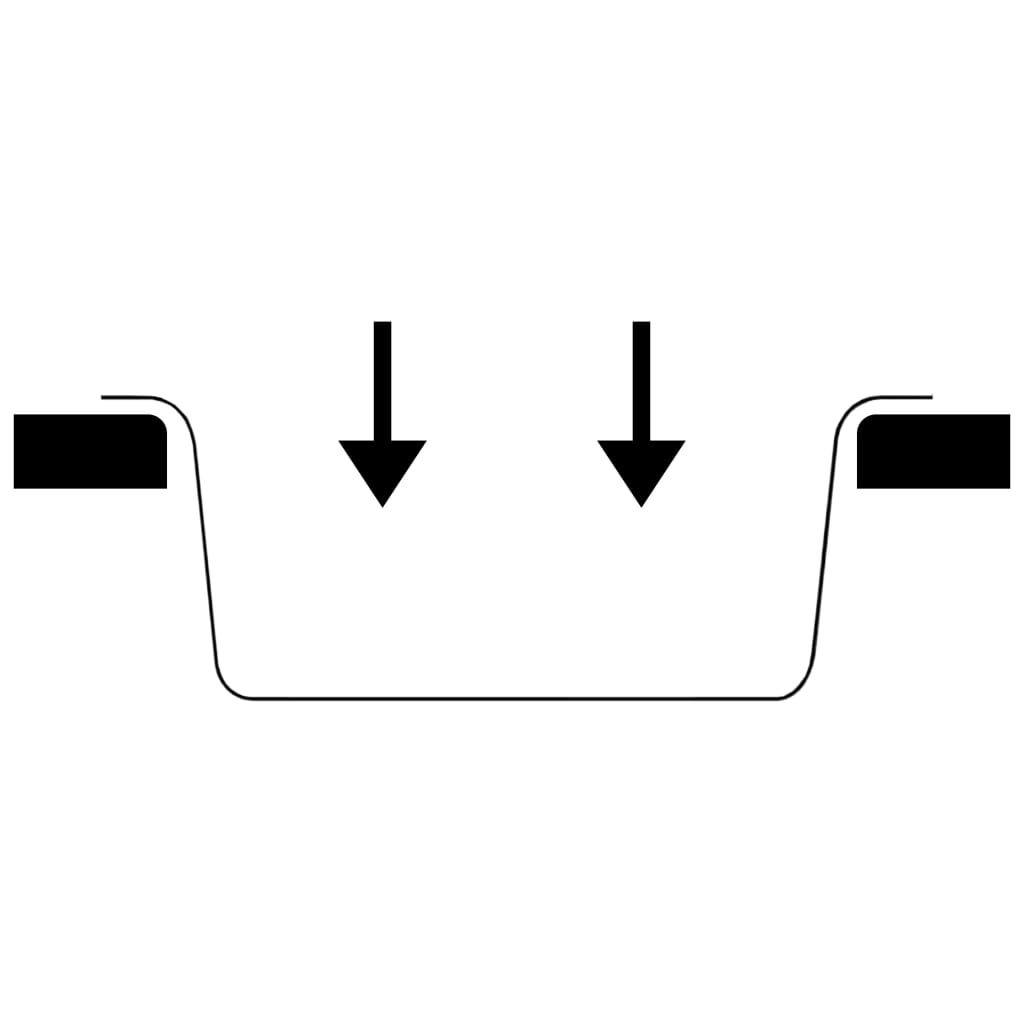 Kjøkkenvask med overløpshull dobbel kum Svart granitt