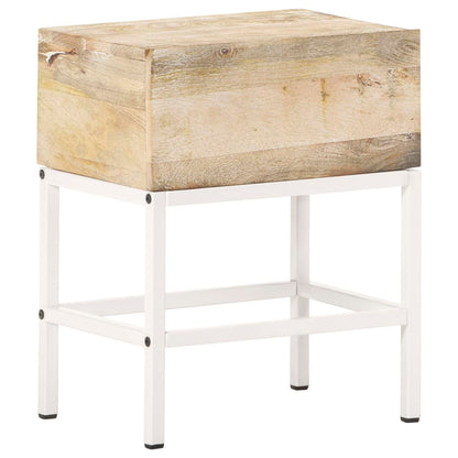 Nattbord Sengbord Tre heltre mangotre 40x30x50 cm