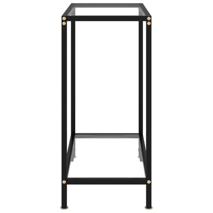 Avlastningsbord Konsollbord DIV. gjennomsiktig 60x35x75 cm herdet glass