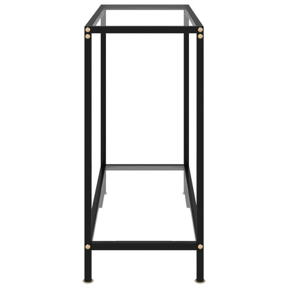 Avlastningsbord Konsollbord DIV. gjennomsiktig 80x35x75 cm herdet glass