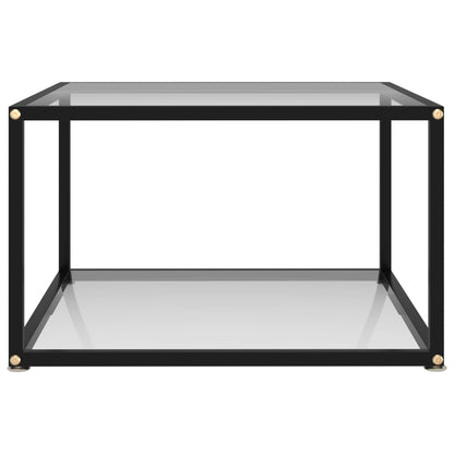 Salongbord Sofabord DIV. gjennomsiktig 60x60x35 cm herdet glass