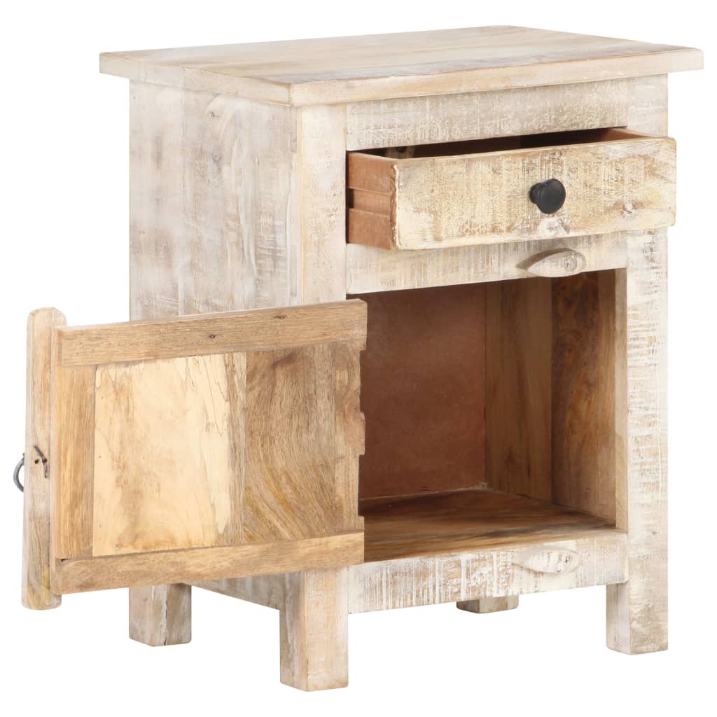 Nattbord Sengbord Tre Heltre Akasietre 40x30x50 cm