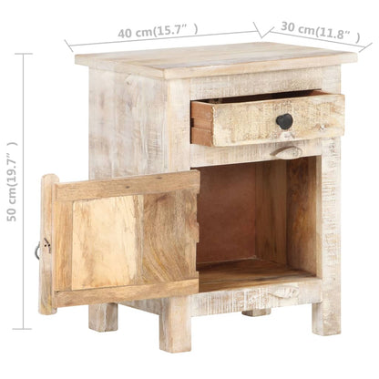 Nattbord Sengbord Tre Heltre Akasietre 40x30x50 cm