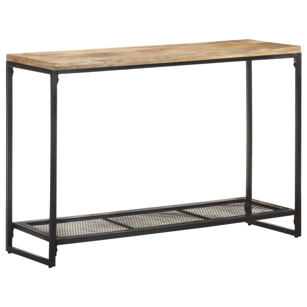 Avlastningsbord Konsollbord Tre 110x35x75 cm heltre mango