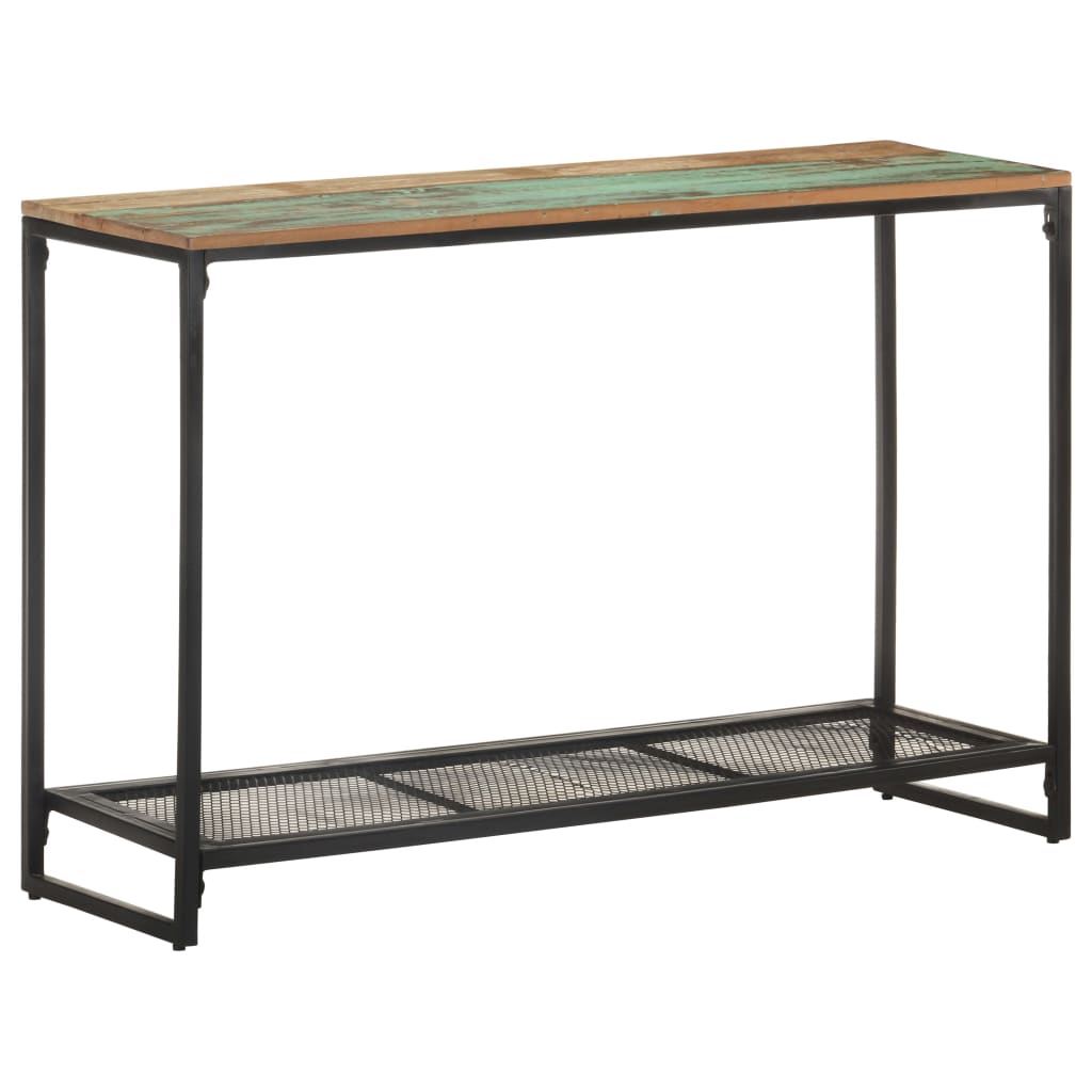 Avlastningsbord Konsollbord Tre 110x35x75 cm gjenvunnet heltre
