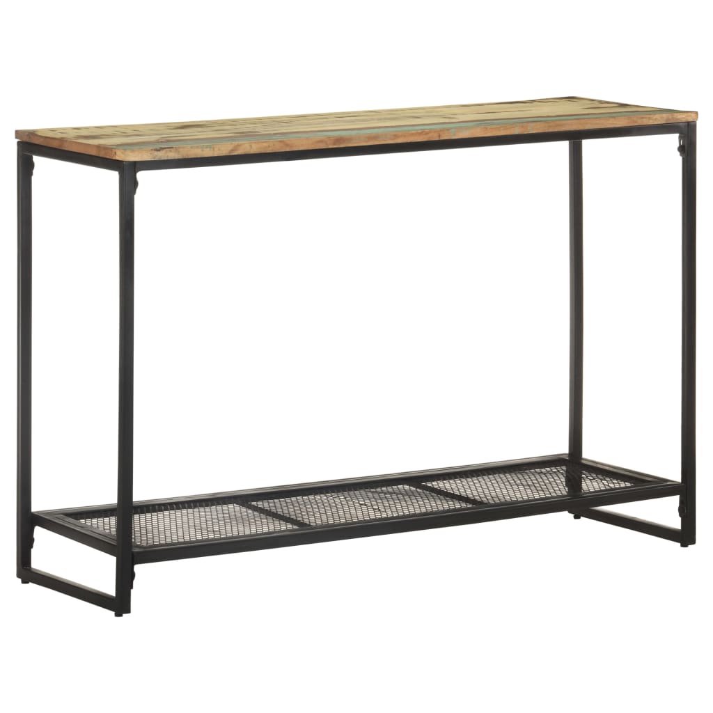 Avlastningsbord Konsollbord Tre 110x35x75 cm gjenvunnet heltre
