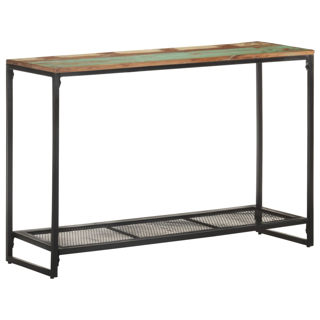 Avlastningsbord Konsollbord Tre 110x35x75 cm gjenvunnet heltre
