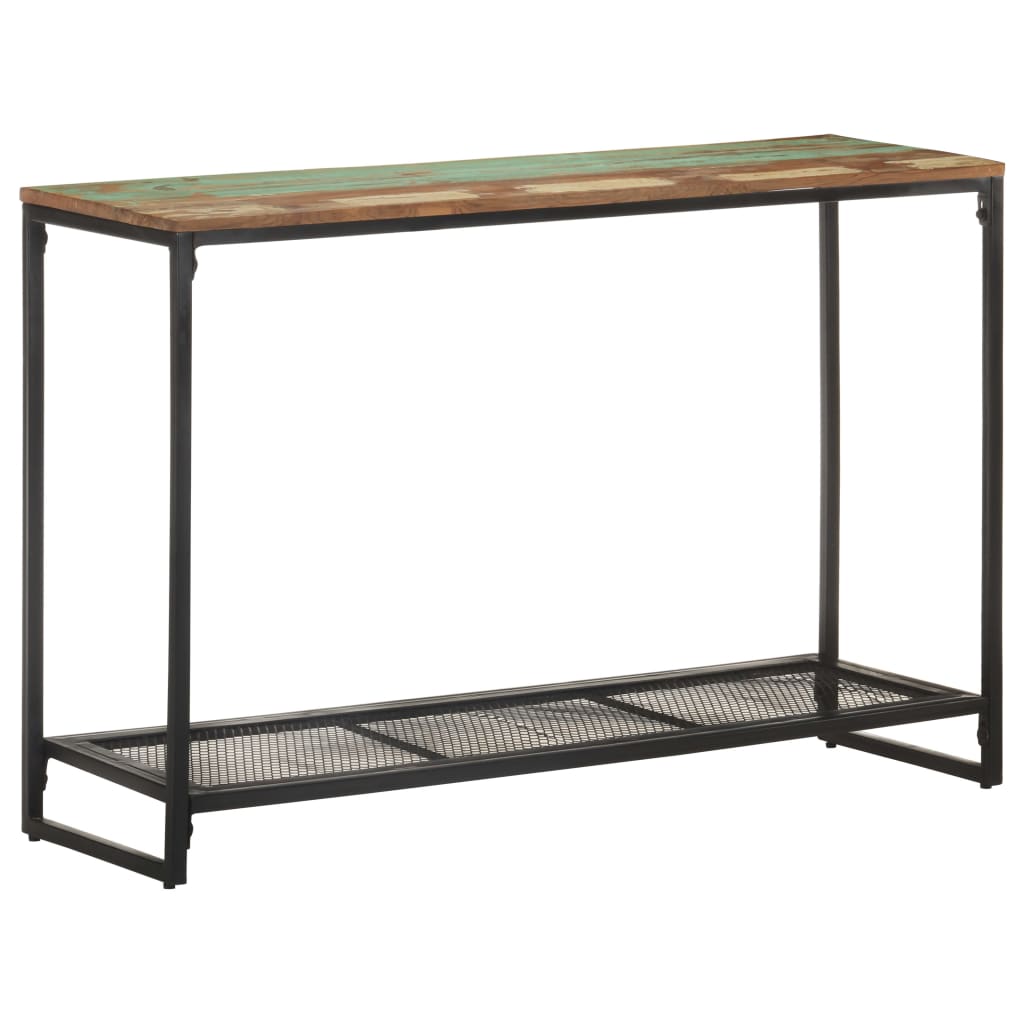 Avlastningsbord Konsollbord Tre 110x35x75 cm gjenvunnet heltre