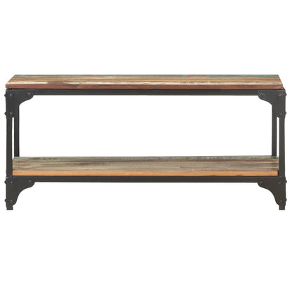 Salongbord Sofabord Tre Gjenvunnet Heltre 90x30x40 cm