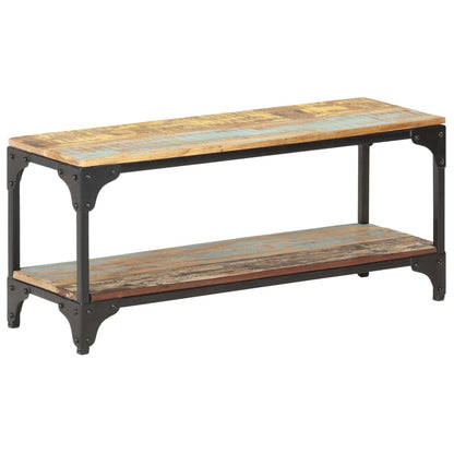 Salongbord Sofabord Tre Gjenvunnet Heltre 90x30x40 cm
