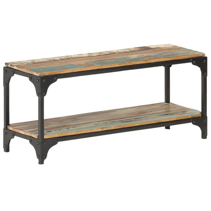 Salongbord Sofabord Tre Gjenvunnet Heltre 90x30x40 cm