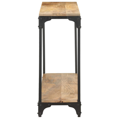 Avlastningsbord Konsollbord Tre 110x30x75 cm heltre mango