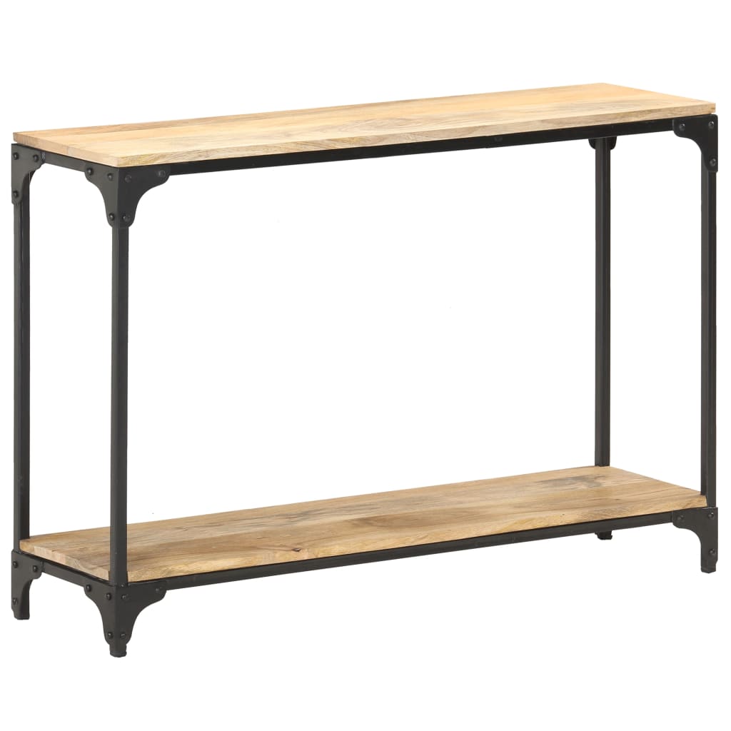 Avlastningsbord Konsollbord Tre 110x30x75 cm heltre mango