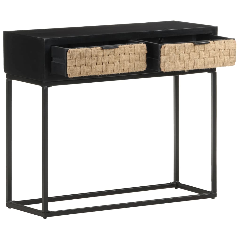 Avlastningsbord Konsollbord Tre 90x35x76 cm heltre mango