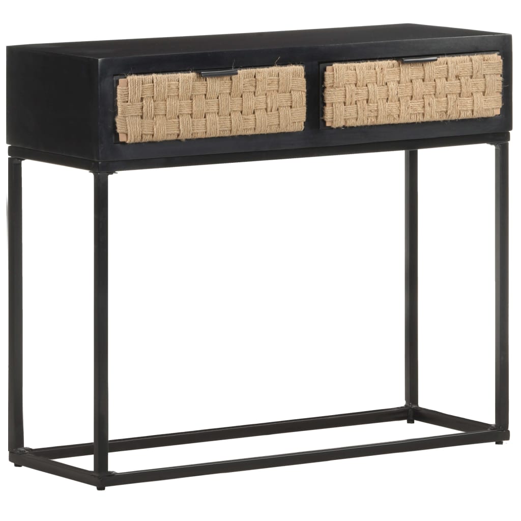 Avlastningsbord Konsollbord Tre 90x35x76 cm heltre mango