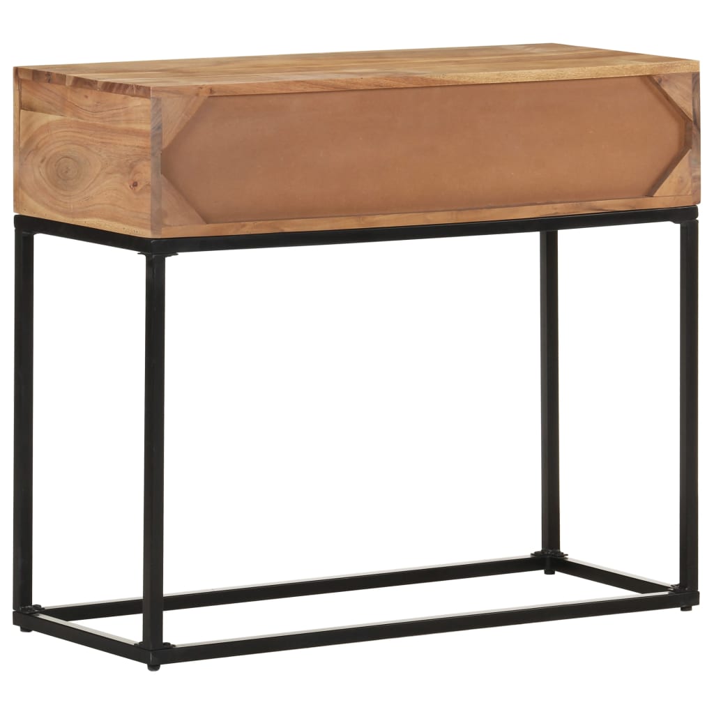 Avlastningsbord Konsollbord Tre 90x35x76 cm heltre akasie
