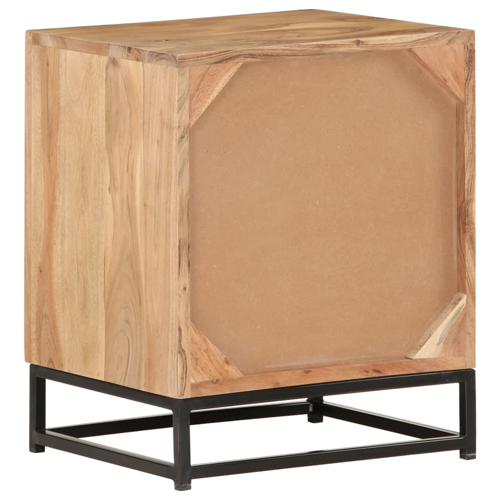 Nattbord Sengbord Tre Heltre Akasietre 40x30x50 cm