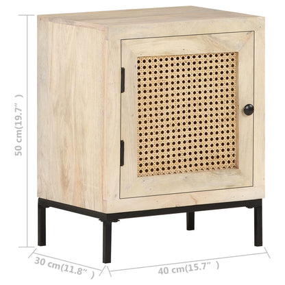 Nattbord Sengbord Tre heltre mangotre 40x30x50 cm