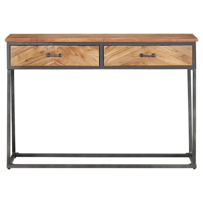 Avlastningsbord konsollbord Tre 110x35x75 cm heltre akasie