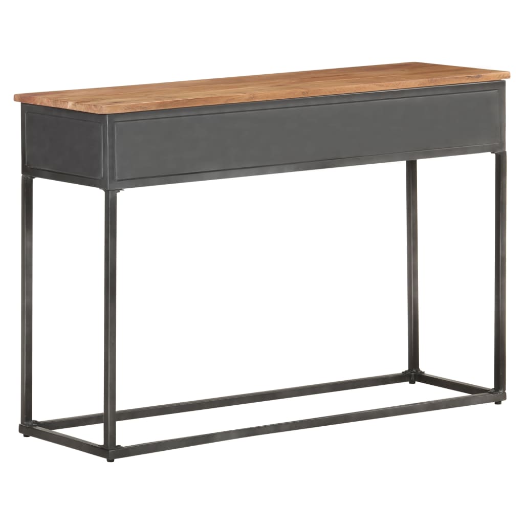 Avlastningsbord konsollbord Tre 110x35x75 cm heltre akasie