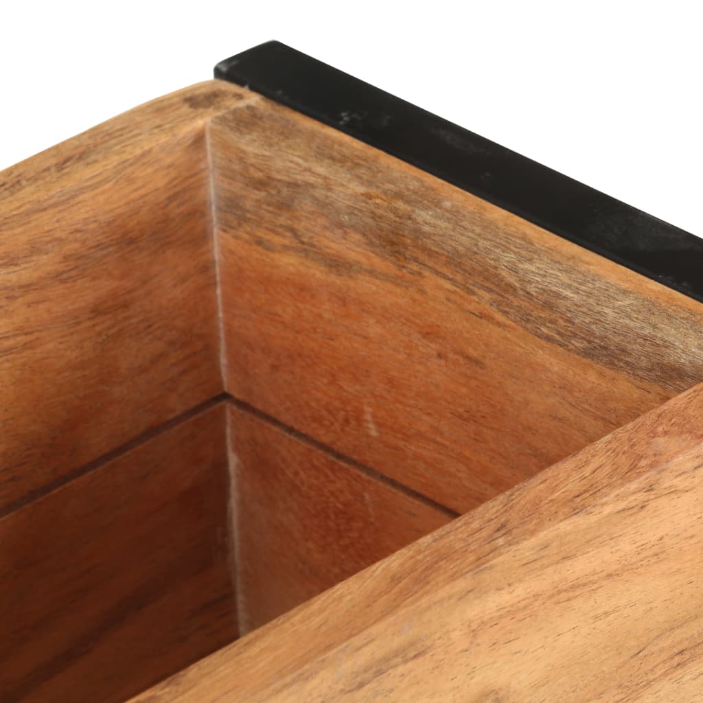 Blomsterkasse 60x20x68 cm heltre akasie