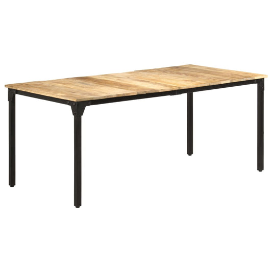 Spisebord 180x90x76 cm grovt mangotre
