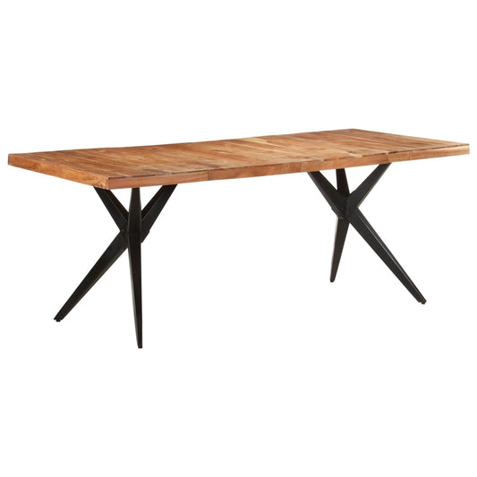 Spisebord Kjøkkenbord Tre 200x90x76 cm heltre akasie