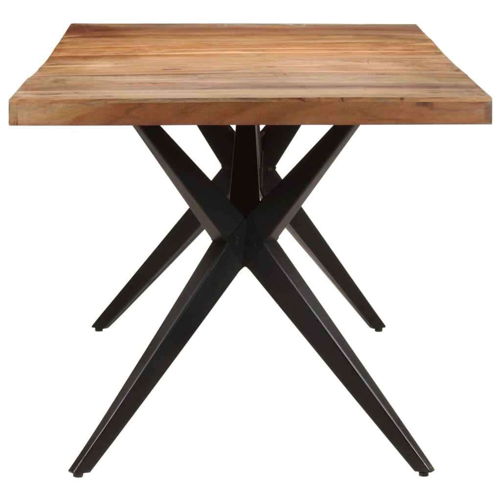 Spisebord Kjøkkenbord Tre 200x90x76 cm heltre akasie