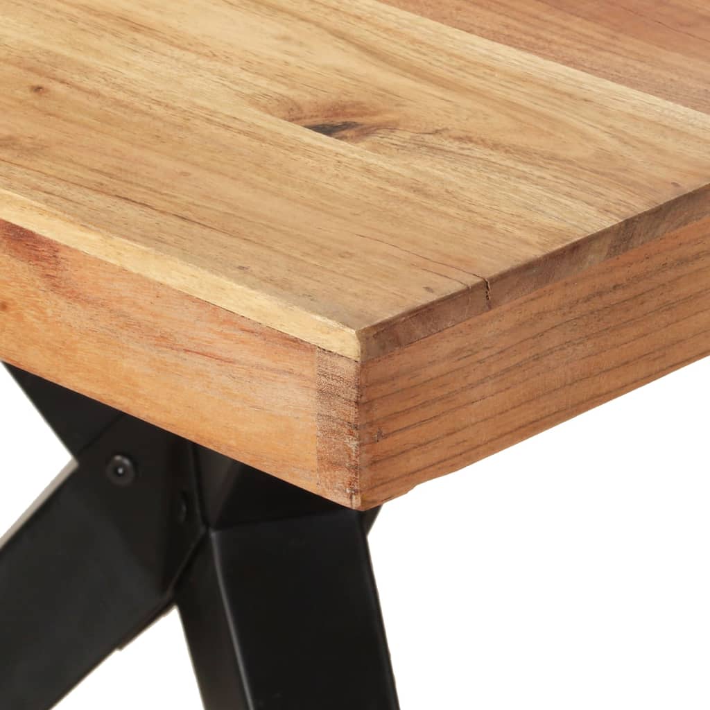Spisebord Kjøkkenbord Tre 200x90x76 cm heltre akasie