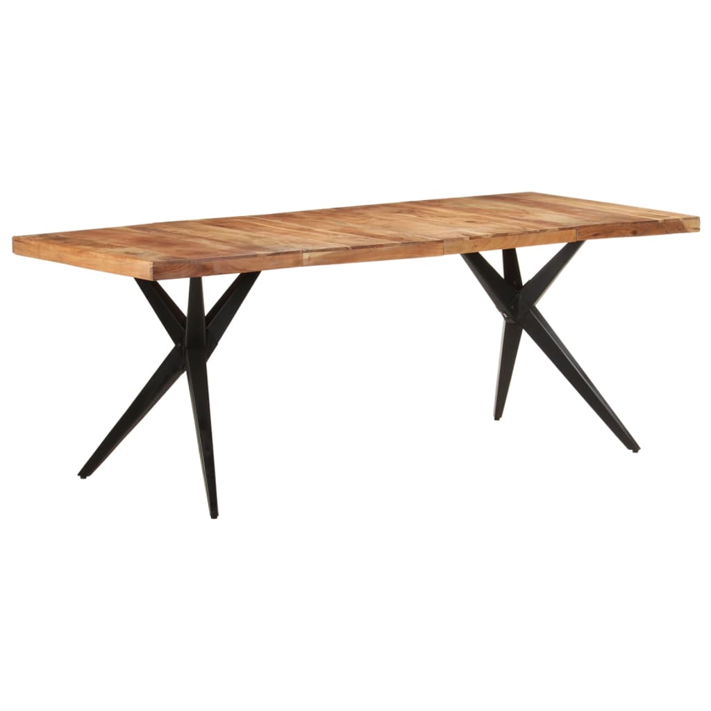 Spisebord Kjøkkenbord Tre 200x90x76 cm heltre akasie