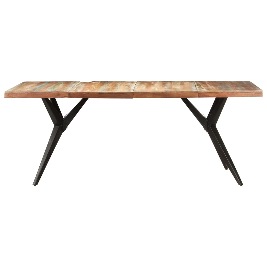 Spisebord Kjøkkenbord Tre 200x90x76 cm gjenvunnet heltre