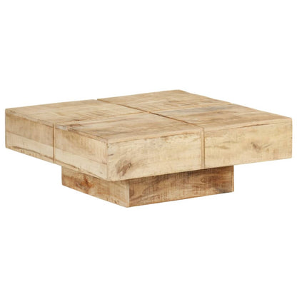 Salongbord Sofabord Tre Heltre Mango 80x80x28 cm