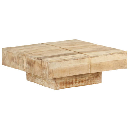 Salongbord Sofabord Tre Heltre Mango 80x80x28 cm