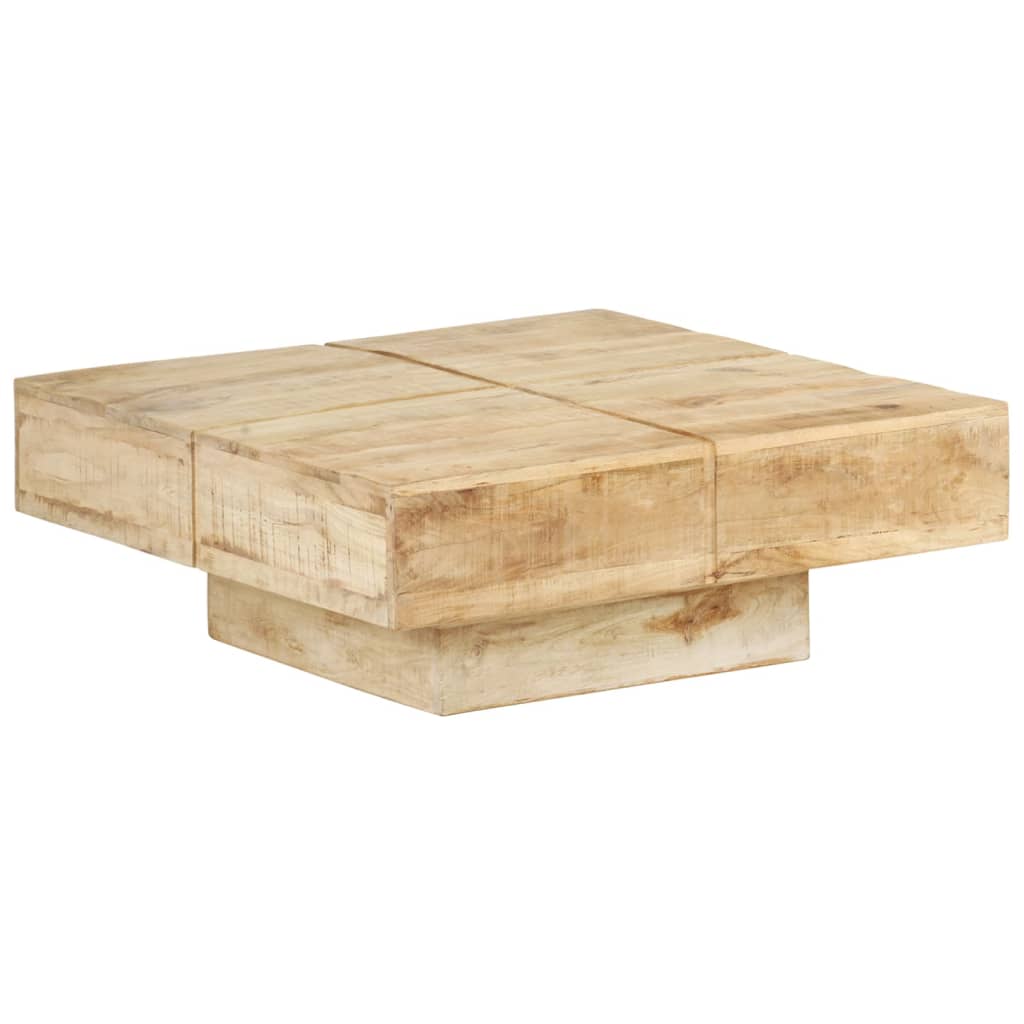 Salongbord Sofabord Tre Heltre Mango 80x80x28 cm