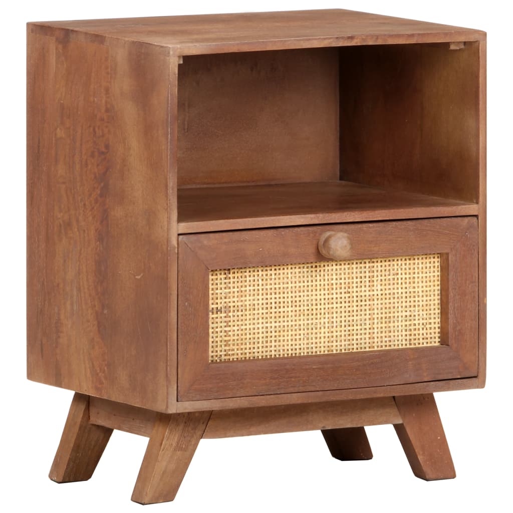 Nattbord Sengbord Tre heltre mangotre 40x30x50 cm