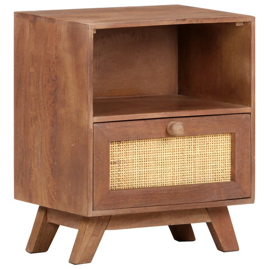 Nattbord Sengbord Tre heltre mangotre 40x30x50 cm