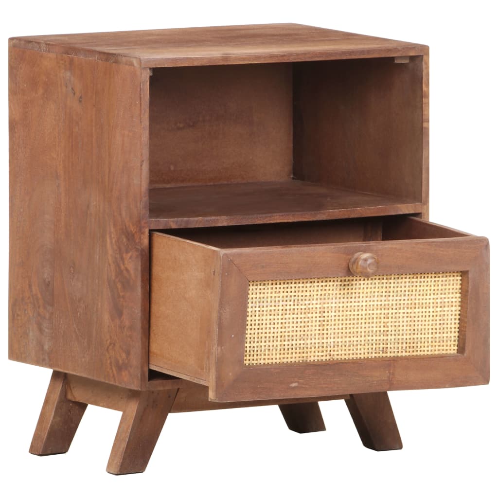 Nattbord Sengbord Tre heltre mangotre 40x30x50 cm