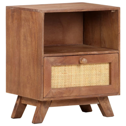 Nattbord Sengbord Tre heltre mangotre 40x30x50 cm