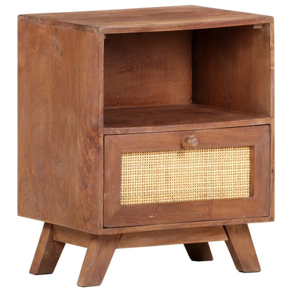 Nattbord Sengbord Tre heltre mangotre 40x30x50 cm
