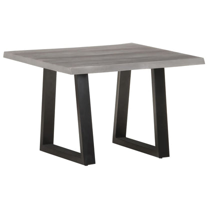 Salongbord Sofabord Tre heltre akasie med naturlige kanter 60x60x40 cm