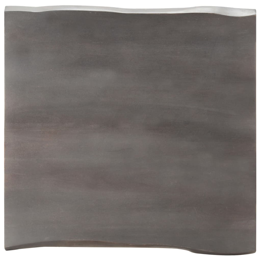 Salongbord Sofabord Tre heltre akasie med naturlige kanter 60x60x40 cm