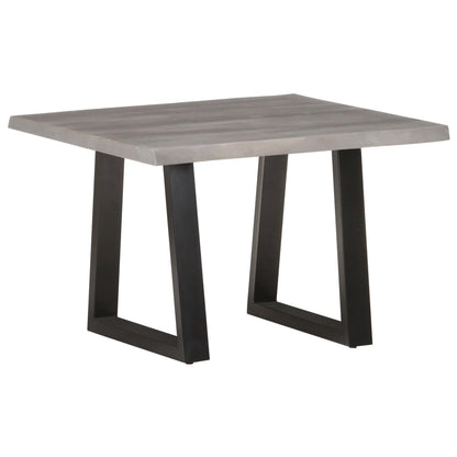 Salongbord Sofabord Tre heltre akasie med naturlige kanter 60x60x40 cm