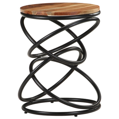 Sidebord Tre Endebord 40x40x52 cm heltre akasie