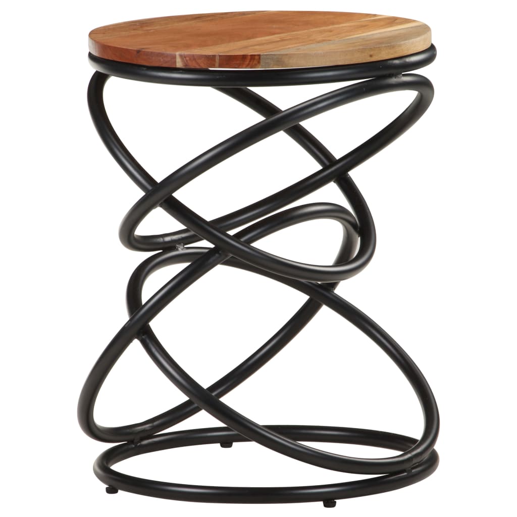 Sidebord Tre Endebord 40x40x52 cm heltre akasie