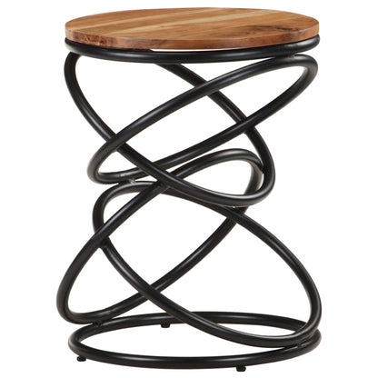 Sidebord Tre Endebord 40x40x52 cm heltre akasie