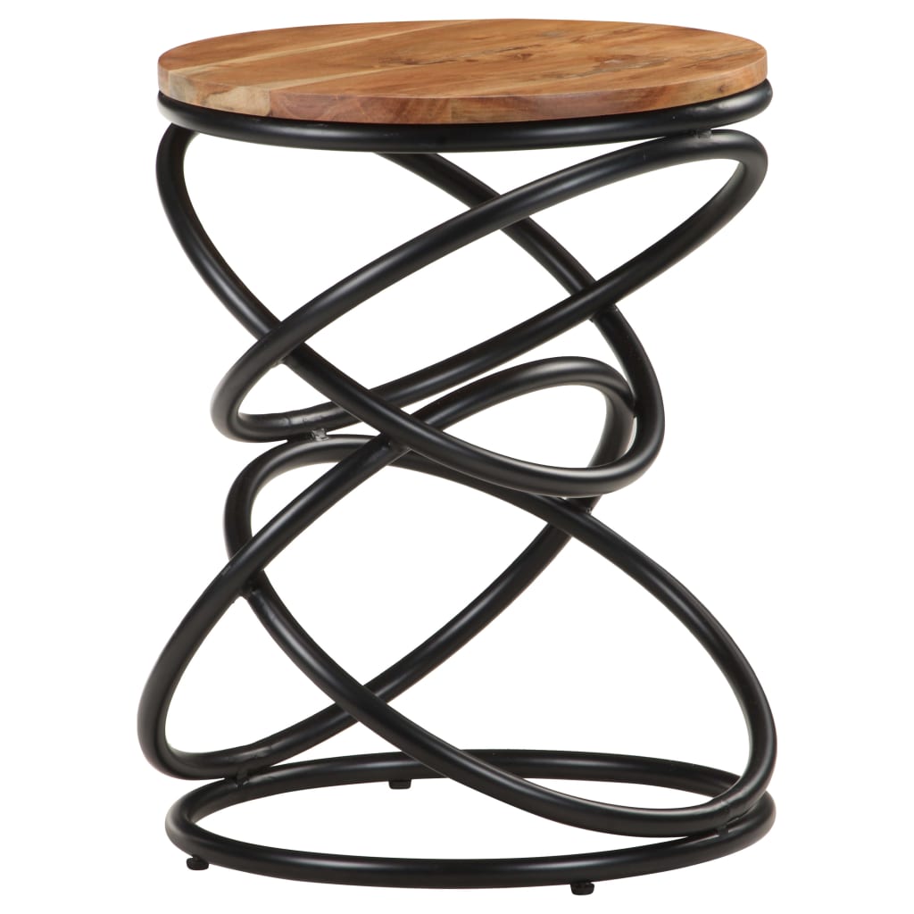 Sidebord Tre Endebord 40x40x52 cm heltre akasie