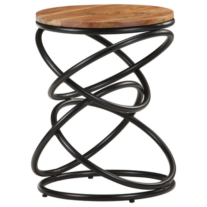 Sidebord Tre Endebord 40x40x52 cm heltre akasie