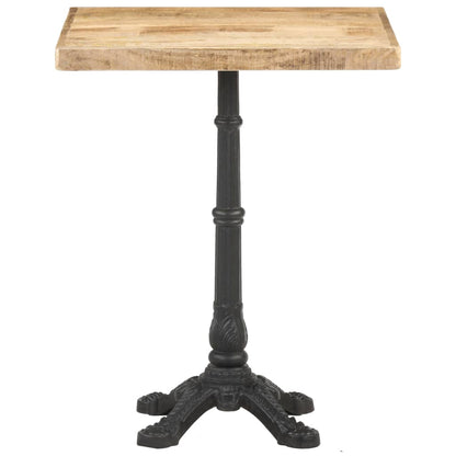Bistrobord 60x60x77 cm grovt mangotre